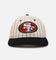 New Era San Francisco 49ers 9FIFTY Retro Crown Strapback Off White/Black