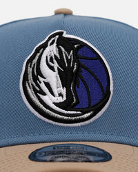 New Era Dallas Mavericks 'Easy Breezy' 9FORTY A-Frame Snapback Blue/Tan