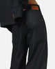 Carre Lockout Pinstripe Baggy Pants Navy Pinstripe