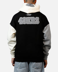 Pro Standard San Francisco 49ers Reverse French Terry Hoodie Black/Grey