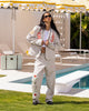 Loiter Western Blazer Jacket Off White