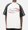Carre Raglan Stripe T-Shirt White