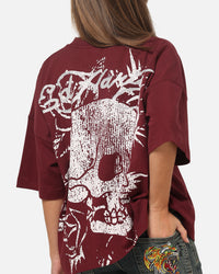 Ed Hardy Fade T-Shirt Wine
