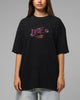 Loiter Melancholy T-Shirt Black Acidwash