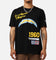 Pro Standard Los Angeles Chargers Fast Lane SJ T-Shirt Black