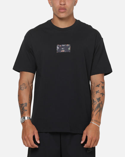 Nike Sportswear Floral Patch T-Shirt Black