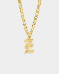 Raising Hell Women's Gothic Letter Anklet Gold