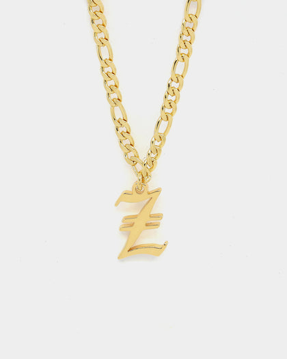 Raising Hell Women's Gothic Letter Anklet Gold