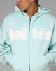 Loiter Cloud 9 Zip Hoodie Light Blue