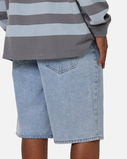S Double Denim Standard Shorts Super Light