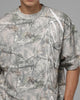 Loiter Script T-Shirt Hunter Camo