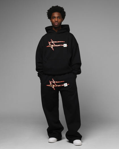 Loiter Hybrid Sweatpants Black/Leopard