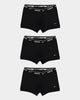 Nike Everyday Stretch Cotton Trunks 3 Pack Black/Black/Black