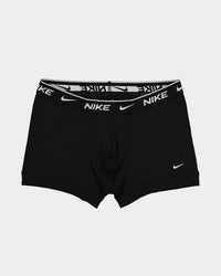 Nike Everyday Stretch Cotton Trunks 3 Pack Black/Black/Black
