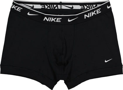 Nike Everyday Stretch Cotton Trunks 3 Pack Black/Black/Black