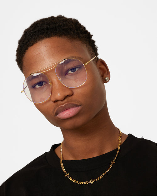 Gucci GG1479S-001 Glasses Gold