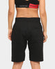 CHAMPION REV WEAVE CUT OFF SCRIPT SHORT BLACK/GOLD
