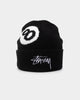 Stussy 8 Ball Tall Beanie Black