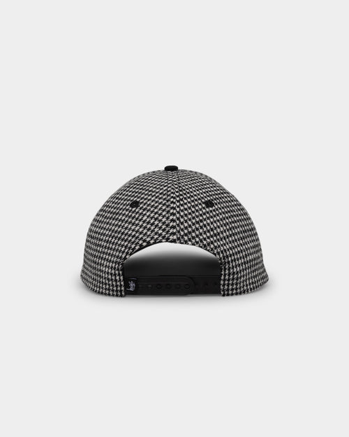 Stussy Houndstooth Low Pro Cap Black