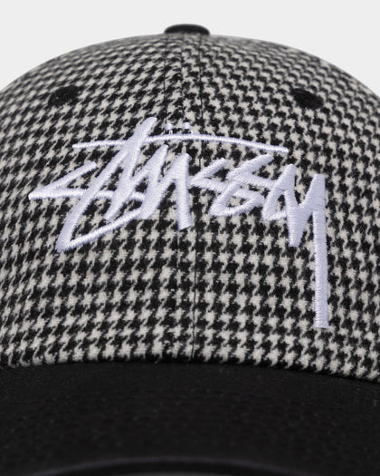 Stussy Houndstooth Low Pro Cap Black