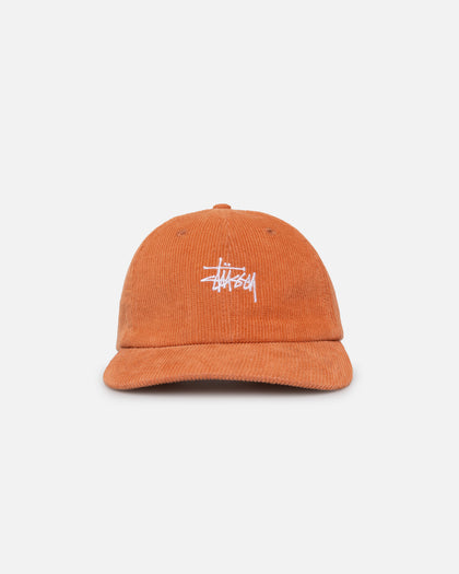 Stussy Graffiti Corduroy Low Pro Cap Terracotta