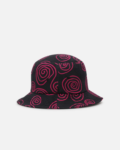 Stussy Hand Drawn S Bucket Hat Black