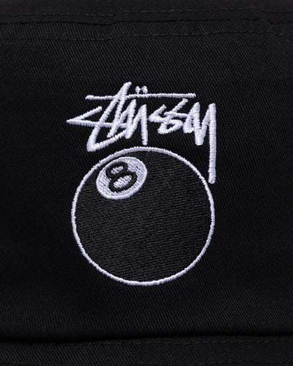 Stussy 8 Ball Bucket Hat Black