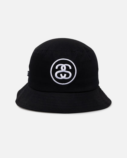 Stussy SS Link Bucket Hat Black