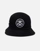 Stussy SS Link Bucket Hat Black