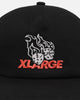 X-Large Fire Dice 6-Panel Snapback Black