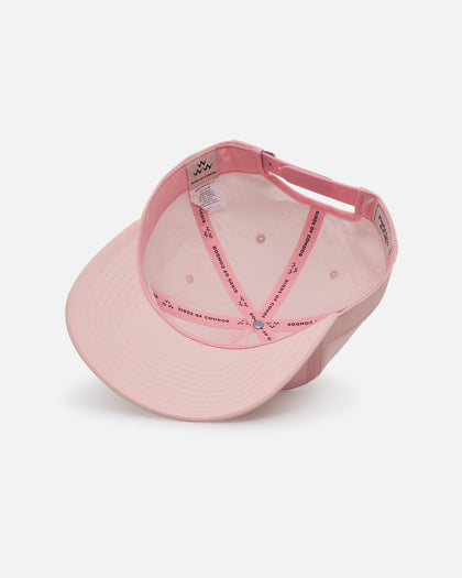 Birds Of Condor Club Palms Snapback Pale Pink