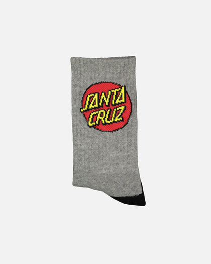 Santa Cruz Kids' Classic Dot Socks 4 Pack Multi
