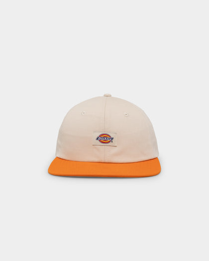 Dickies Classic Label Panelled Snapback Natural/Clay