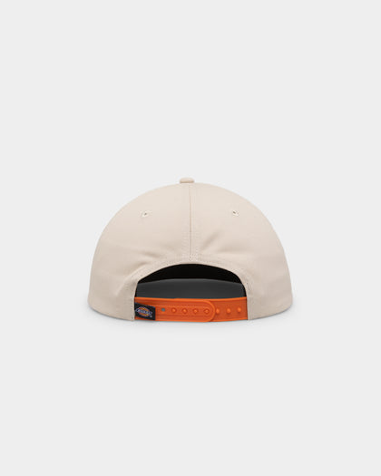 Dickies Classic Label Panelled Snapback Natural/Clay