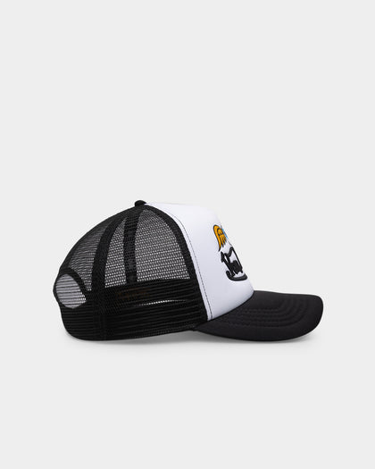 Von Dutch Flying Eyeball Trucker Snapback White/Black