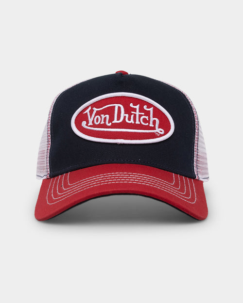 Von Dutch Navy Red Trucker Snapback Navy/Red