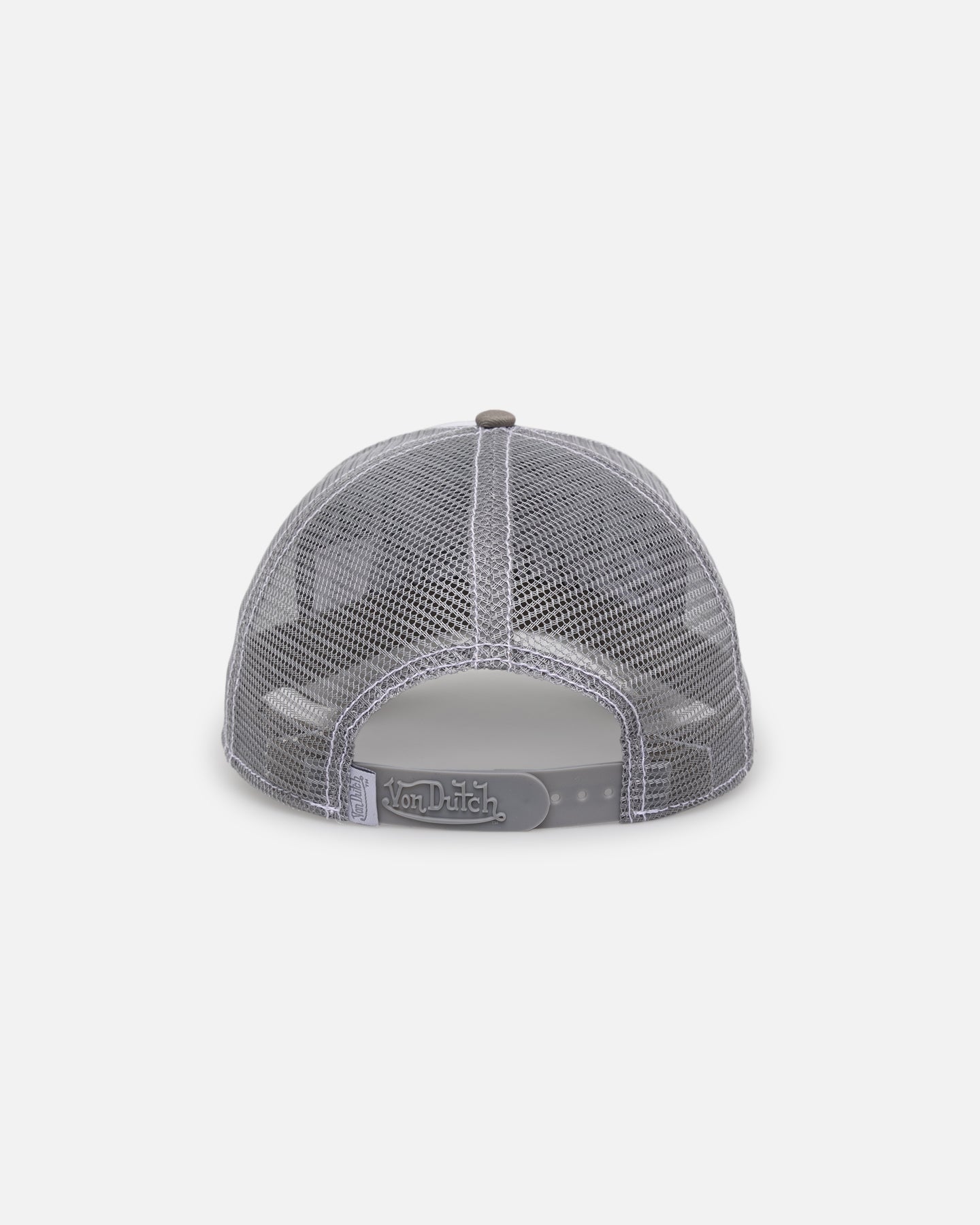 Von Dutch Grey & White Trucker Snapback Grey/White | Culture Kings NZ