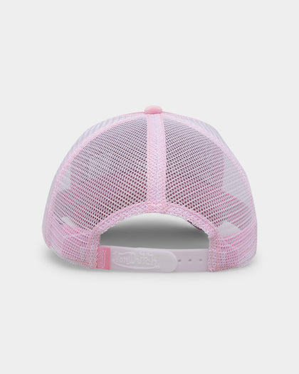 Von Dutch Pink Crush Velvet Trucker Pink Velvet