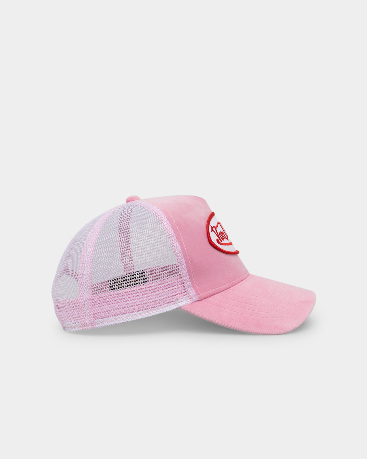 帽子 Von Dutch Pink Crush Velvet Trucker Von Dutch Pink Crush Velvet Trucker Pink Velvet | Culture Kings NZ