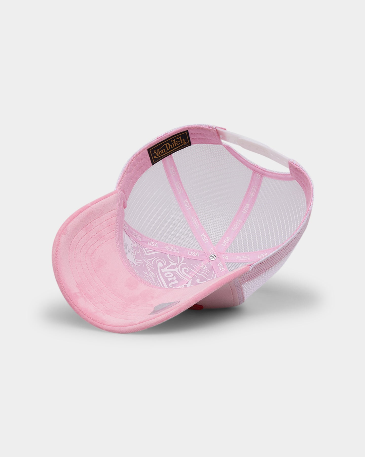 Von Dutch Pink Crush Velvet Trucker Pink Velvet | Culture Kings NZ