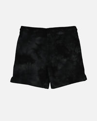 Santa Cruz Kids' Beware Dot Tie Dye Track Shorts Black Tie Dye