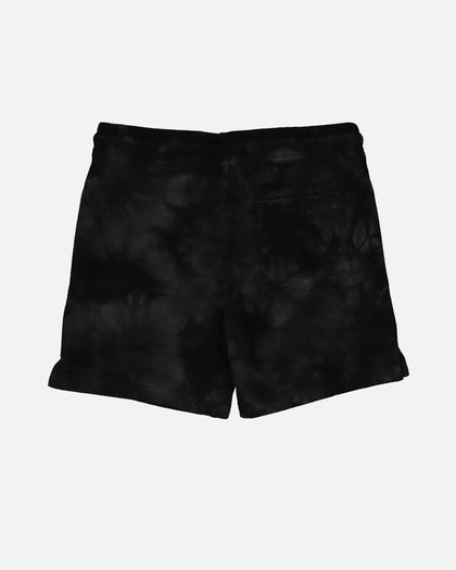 Santa Cruz Kids' Beware Dot Tie Dye Track Shorts Black Tie Dye