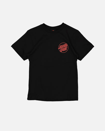 Santa Cruz Kids' Opus Screaming Hand T-Shirt Black