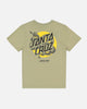 Santa Cruz Kid's Snake Dot Strip T-Shirt Light Green