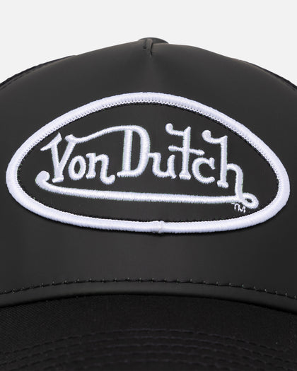 Von Dutch Black Trucker Snapback Black