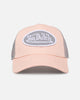 Von Dutch Coral And Grey Trucker Snapback Coral