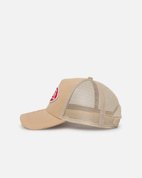 Von Dutch Taupe Trucker Snapback Taupe