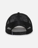 Von Dutch Unisex Trucker Snapback Hat Black/White