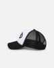 Von Dutch Unisex Trucker Snapback Hat Black/White