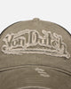 Von Dutch Washed Twill Trucker Hat Washed Khaki